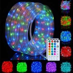 Brand New 132 Ft Multicolor Rope Led Lights 400 Hahome
